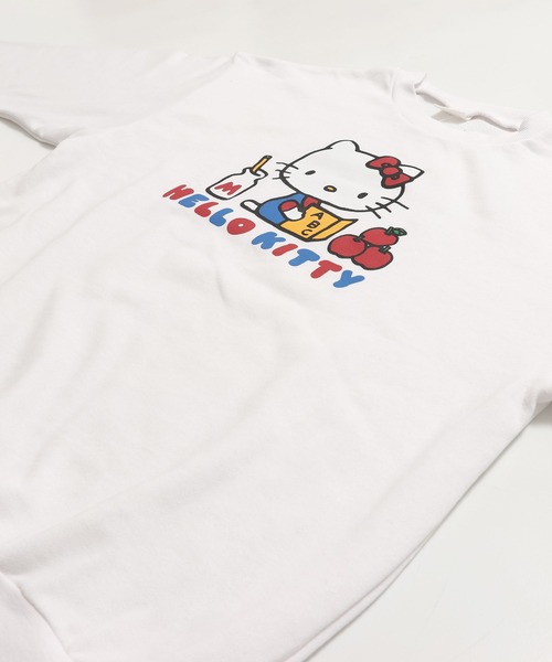 sanrio(サンリオ)の「〈サンリオ〉ハローキティ/裏毛トレーナー(スウェット・レディース・ブラック/ホワイト・LARGE/MEDIUM)」の15枚目の写真