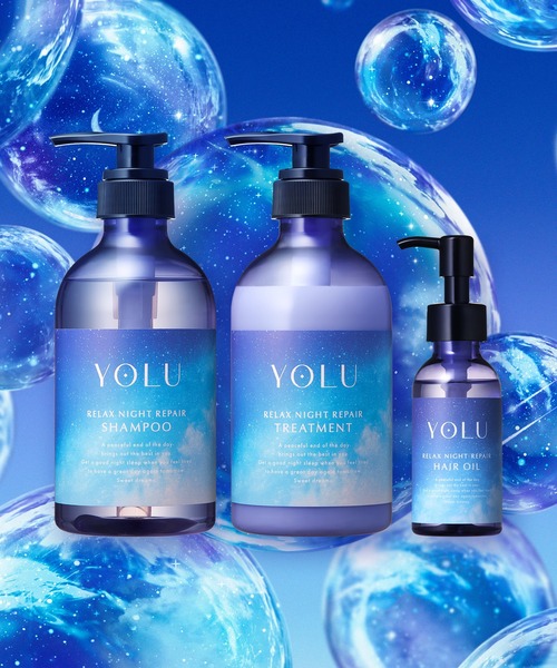 YOLU トリートメント ボディソープ　シャンプー　ヘアオイル　まとめうり本体 YOLU ヨル シャンプー トリートメント ヘアオイル 3点セット