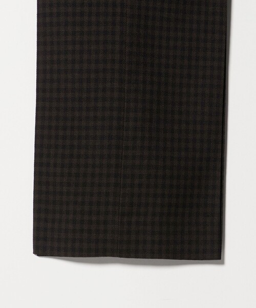 UNITED ARROWS（ユナイテッドアローズ）の「モダンチェック ノープリーツ ワイドストレート パンツ（スラックス・メンズ・オリーブ/ベージュ・M/L/S/XL）」の16枚目の写真