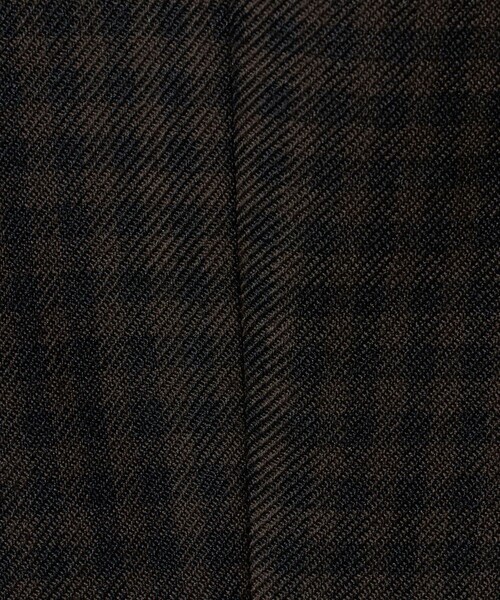 UNITED ARROWS（ユナイテッドアローズ）の「モダンチェック ノープリーツ ワイドストレート パンツ（スラックス・メンズ・オリーブ/ベージュ・M/L/S/XL）」の17枚目の写真