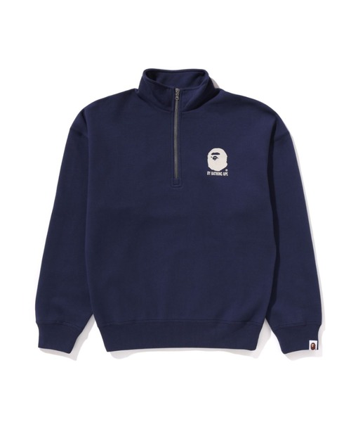 BY BATHING APE HALF ZIP SWEATSHIRT（スウェット）｜A BATHING APE