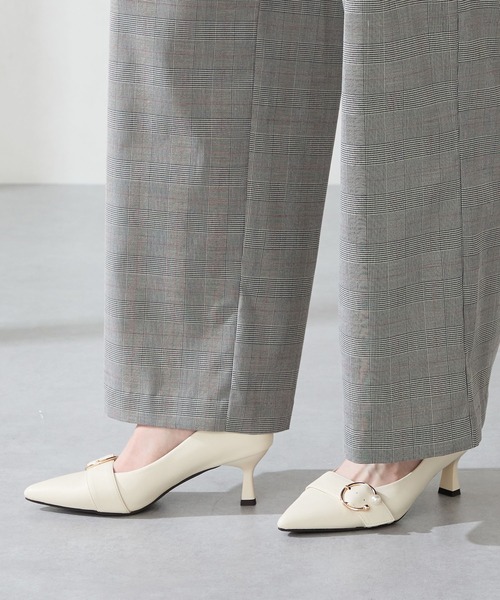 ORiental TRaffic(オリエンタルトラフィック)の「2025秋冬新作サークルモチーフポインテッドトゥパンプス/56303(パンプス・レディース・ブラック/ブラウン/ベージュ・35/36/37/38/39/40/41)」の21枚目の写真