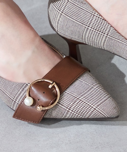 ORiental TRaffic(オリエンタルトラフィック)の「2025秋冬新作サークルモチーフポインテッドトゥパンプス/56303(パンプス・レディース・ブラック/ブラウン/ベージュ・35/36/37/38/39/40/41)」の15枚目の写真