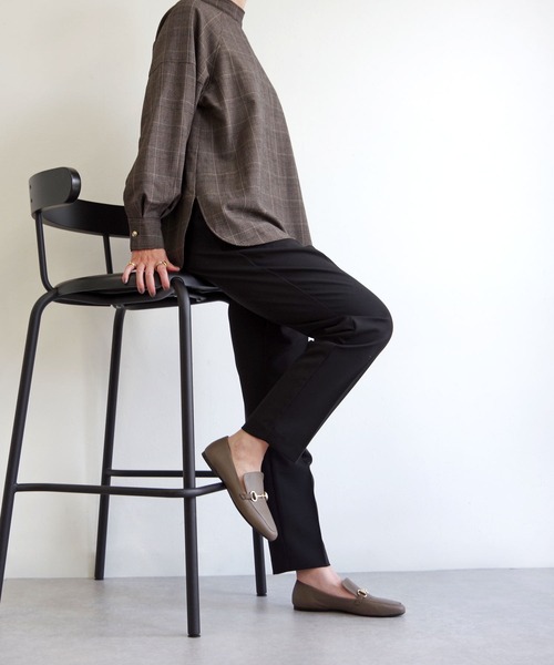 FABIO RUSCONI（ファビオルスコーニ）の「FABIO RUSCONI （ファビオ ルスコーニ） /  ビットローファー（ローファー・レディース・グレイッシュベージュ/ブラック・39/38/37/36）」の18枚目の写真