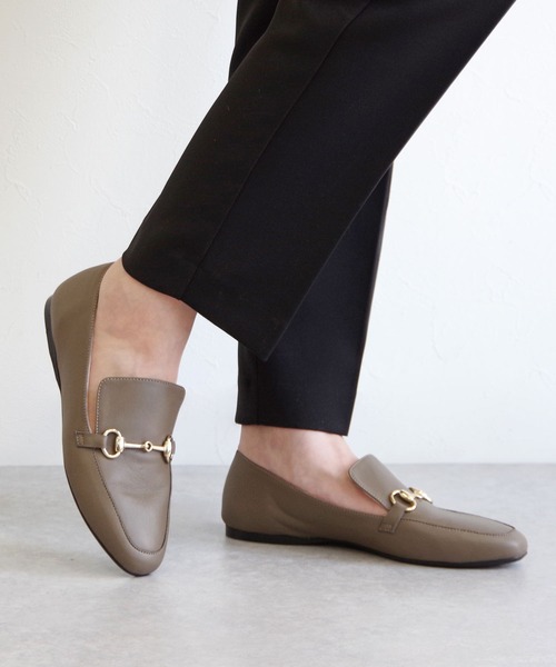 FABIO RUSCONI（ファビオルスコーニ）の「FABIO RUSCONI （ファビオ ルスコーニ） /  ビットローファー（ローファー・レディース・グレイッシュベージュ/ブラック・39/38/37/36）」の20枚目の写真