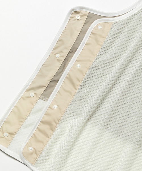 meanswhile(ミーンズワイル)の「Octa Conditioning Vest(ベスト・メンズ・グレー/オフホワイト・1(S))」の10枚目の写真