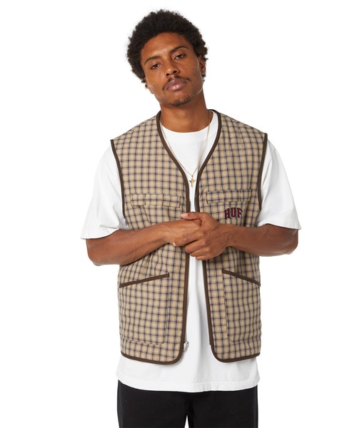 POYNTER REVERSIBLE VEST（ブルゾン）｜HUF（ハフ）のファッション通販