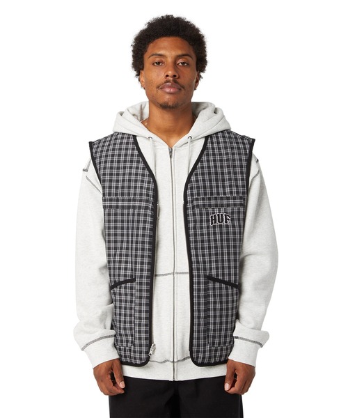 POYNTER REVERSIBLE VEST（ブルゾン）｜HUF（ハフ）のファッション通販
