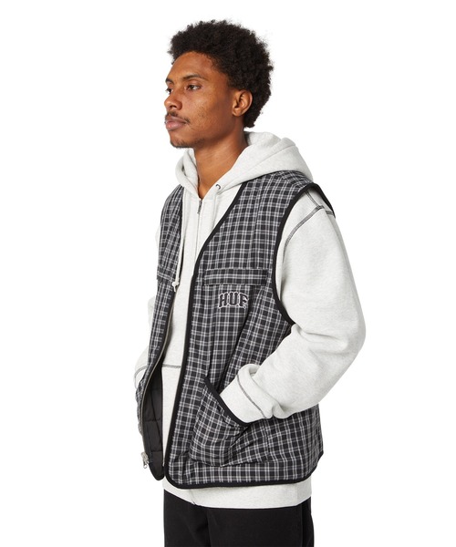 POYNTER REVERSIBLE VEST（ブルゾン）｜HUF（ハフ）のファッション通販