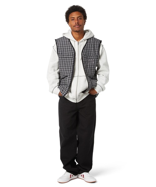 POYNTER REVERSIBLE VEST（ブルゾン）｜HUF（ハフ）のファッション通販