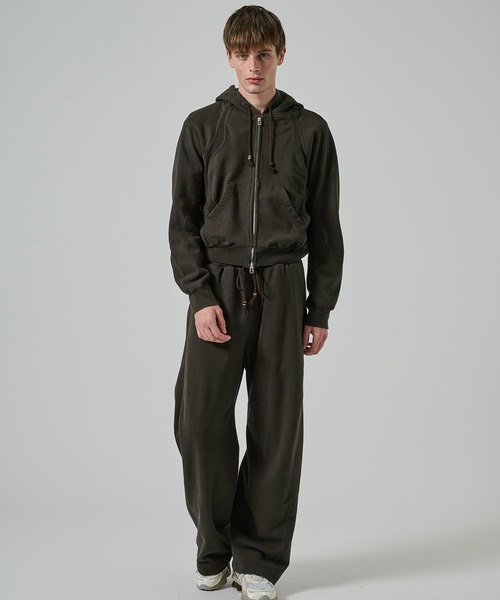 NVRFRGT】PANELLED ZIP UP HOODIE（パーカー）｜NVRFRGT（ネヴァー