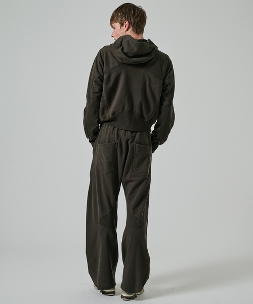 NVRFRGT】PANELLED ZIP UP HOODIE（パーカー）｜NVRFRGT（ネヴァー