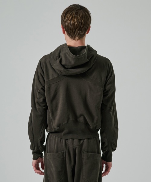 ふりふりページとなります。 NVRFRGT】PANELLED ZIP UP HOODIE（パーカー）｜NVRFRGT