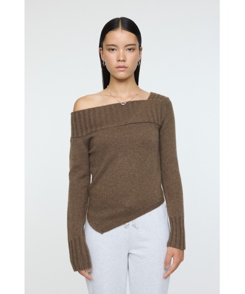 25年AW新作】ASYMMETRY トップス（ニット/セーター）｜MOUSSY