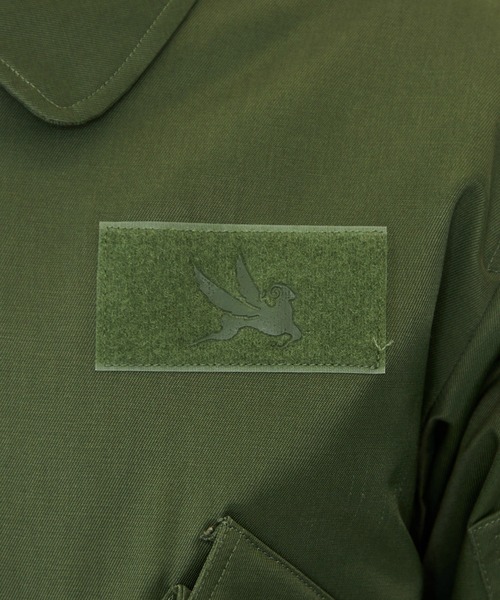 SPIEWAK(スピーワック)の「CWU-55/P N/Cタイタンクロス/フライトジャケット(ミリタリージャケット・メンズ・ブラック/ネイビー/イエロー/セージグリーン・SMALL/MEDIUM/LARGE/X-LARGE)」の10枚目の写真