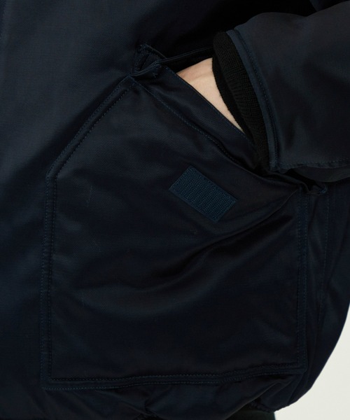 SPIEWAK(スピーワック)の「CWU-55/P N/Cタイタンクロス/フライトジャケット(ミリタリージャケット・メンズ・ブラック/ネイビー/イエロー/セージグリーン・SMALL/MEDIUM/LARGE/X-LARGE)」の18枚目の写真