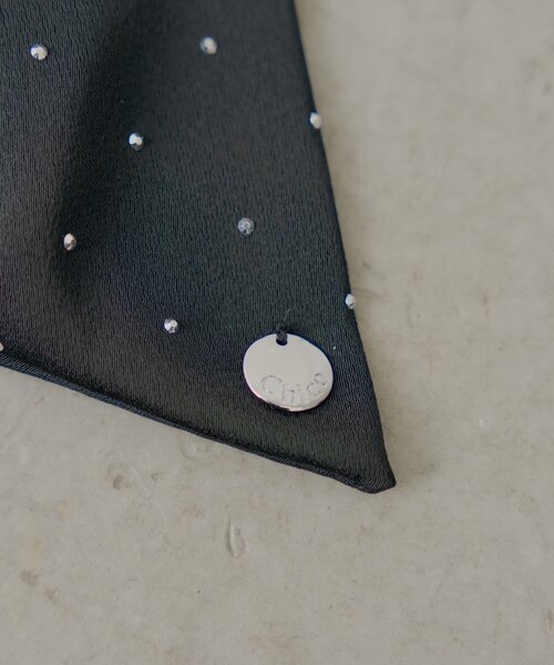 Chico（チコ）の「スタッズデザインBIGリボンバレッタ（バレッタ/ヘアクリップ・レディース・ブラック/アイボリー/ブラウン・FREE）」の5枚目の写真