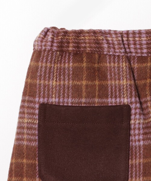 BEAMS mini(ビームスミニ)の「チェック フロントボタン スカートパンツ 2025FW(90~140cm)(その他パンツ・キッズ・ブラウン/ネイビー・100/140/130/120/110/90)」の12枚目の写真