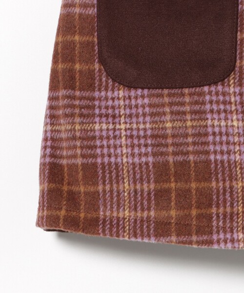 BEAMS mini(ビームスミニ)の「チェック フロントボタン スカートパンツ 2025FW(90~140cm)(その他パンツ・キッズ・ブラウン/ネイビー・100/140/130/120/110/90)」の13枚目の写真