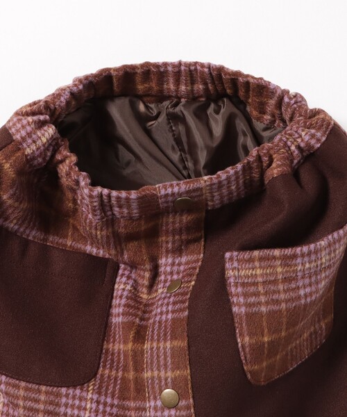 BEAMS mini(ビームスミニ)の「チェック フロントボタン スカートパンツ 2025FW(90~140cm)(その他パンツ・キッズ・ブラウン/ネイビー・100/140/130/120/110/90)」の15枚目の写真