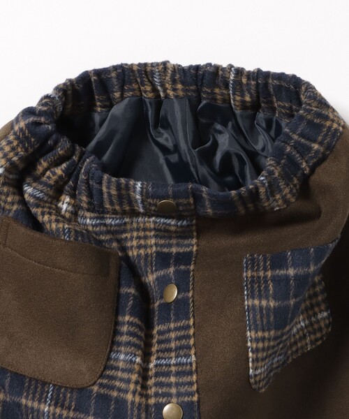 BEAMS mini(ビームスミニ)の「チェック フロントボタン スカートパンツ 2025FW(90~140cm)(その他パンツ・キッズ・ブラウン/ネイビー・100/140/130/120/110/90)」の20枚目の写真