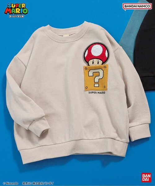 スーパーマリオ ポケットトレーナー（スウェット）｜BANDAI（バンダイ