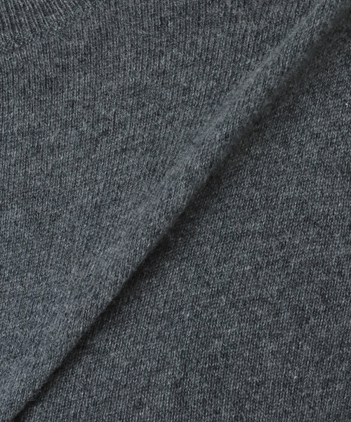 extreme cashmere（エクストリーム　カシミヤ）の「EXTREME CASHMERE X LITTLE2：カーディガン（ニット/セーター・レディース・グレー/ピンク・FREE）」の14枚目の写真