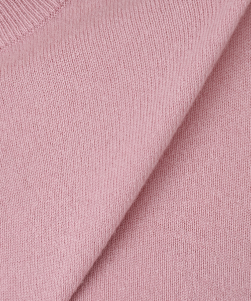 extreme cashmere（エクストリーム　カシミヤ）の「EXTREME CASHMERE X LITTLE2：カーディガン（ニット/セーター・レディース・グレー/ピンク・FREE）」の17枚目の写真