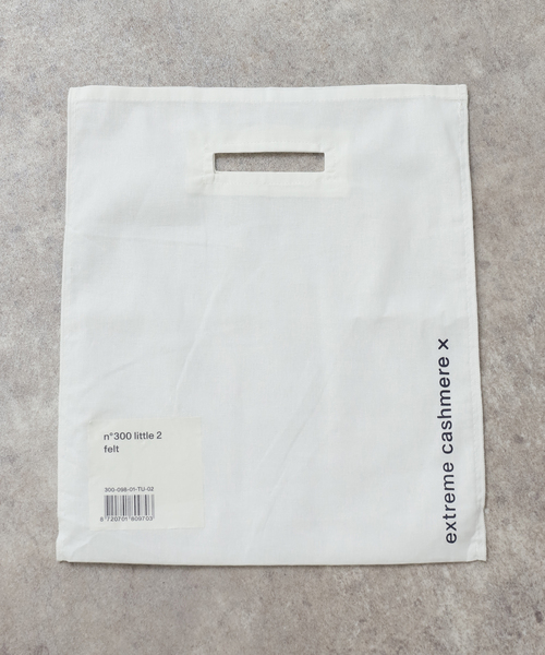 extreme cashmere（エクストリーム　カシミヤ）の「EXTREME CASHMERE X LITTLE2：カーディガン（ニット/セーター・レディース・グレー/ピンク・FREE）」の19枚目の写真