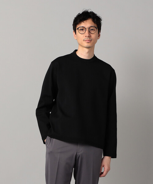 COMME CA MEN(コムサメン)の「ミラノリブ クルーネックニット(ニット/セーター・メンズ・ライトグレー/ブルー/ブラック・L/M)」の10枚目の写真