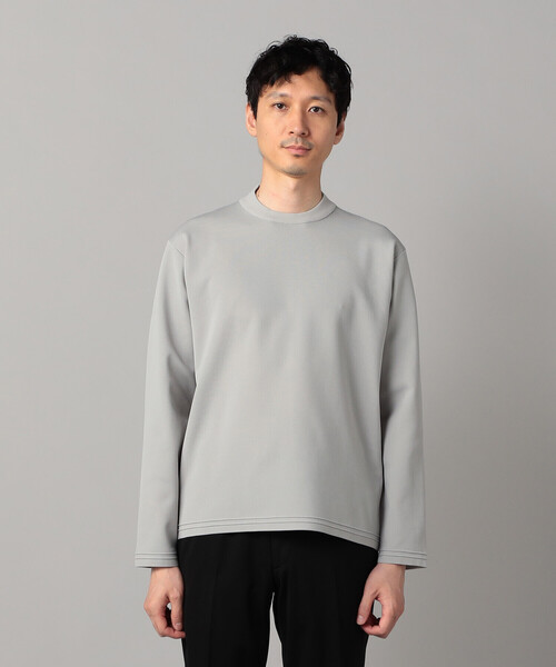 COMME CA MEN(コムサメン)の「ミラノリブ クルーネックニット(ニット/セーター・メンズ・ライトグレー/ブルー/ブラック・L/M)」の15枚目の写真