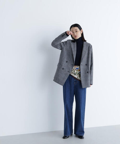 NBB ダブルブレストボクシージャケット ダブルブレストボクシージャケット | ナチュラルビューティー