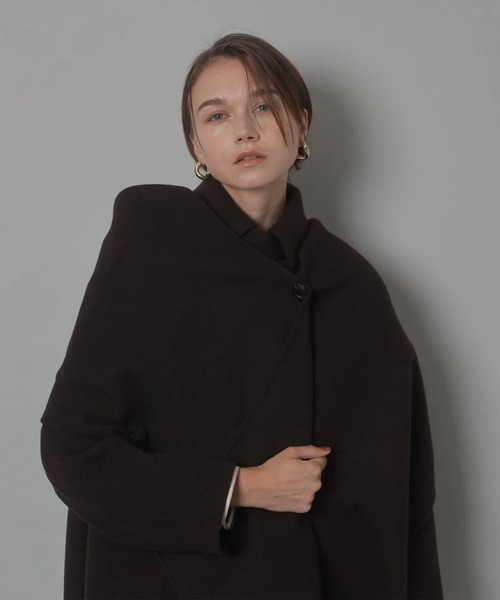 ストール付きリバーコート（ダウンジャケット/コート）｜CADUNE