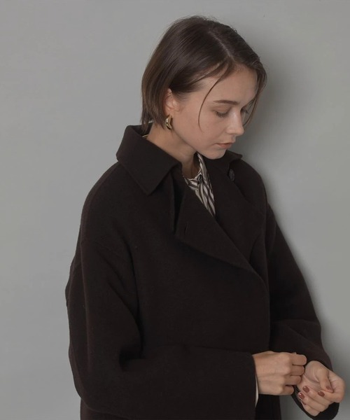 ストール付きリバーコート（ダウンジャケット/コート）｜CADUNE