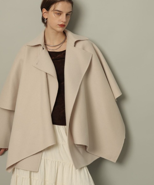 ストール付きリバーコート（ダウンジャケット/コート）｜CADUNE