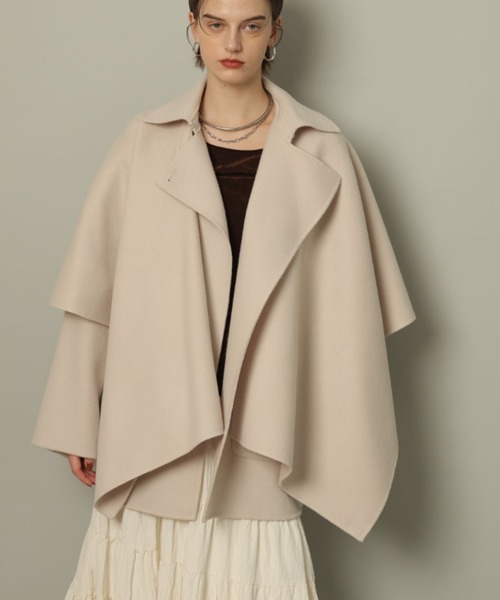 ストール付きリバーコート（ダウンジャケット/コート）｜CADUNE