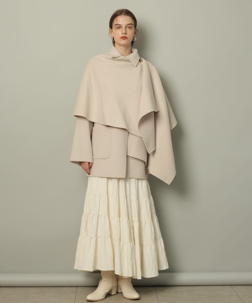 ストール付きリバーコート（ダウンジャケット/コート）｜CADUNE