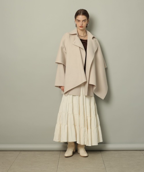 ストール付きリバーコート（ダウンジャケット/コート）｜CADUNE