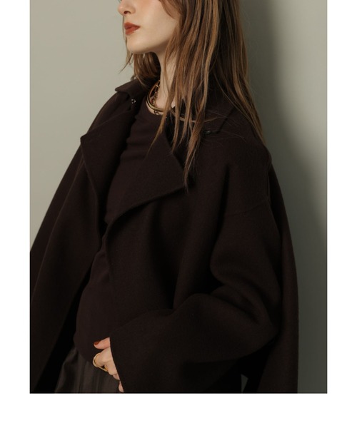 ストール付きリバーコート（ダウンジャケット/コート）｜CADUNE