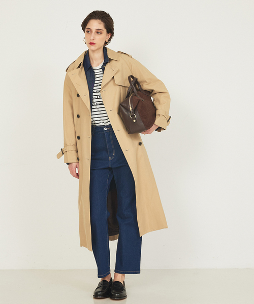 LOWELL things（ロウェル　シングス）の「Velu / 2WAYスエードボストンバッグ（ボストンバッグ・レディース・ブラック/ダークブラウン・フリー）」の16枚目の写真