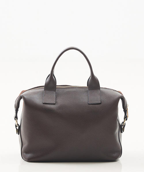 LOWELL things（ロウェル　シングス）の「Velu / 2WAYスエードボストンバッグ（ボストンバッグ・レディース・ブラック/ダークブラウン・フリー）」の20枚目の写真