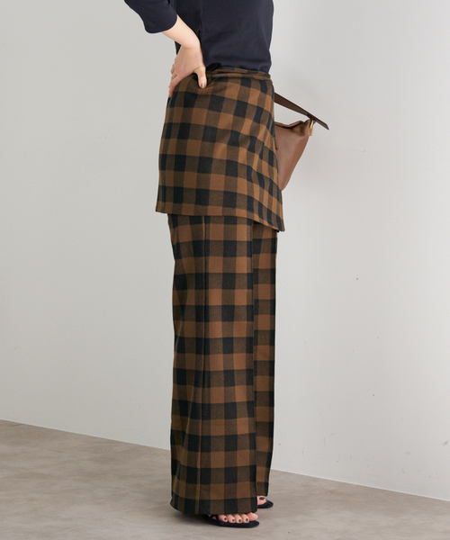 セール】CURRENTAGE/カレンテージ チェック2wayパンツ EX A2551UP 402