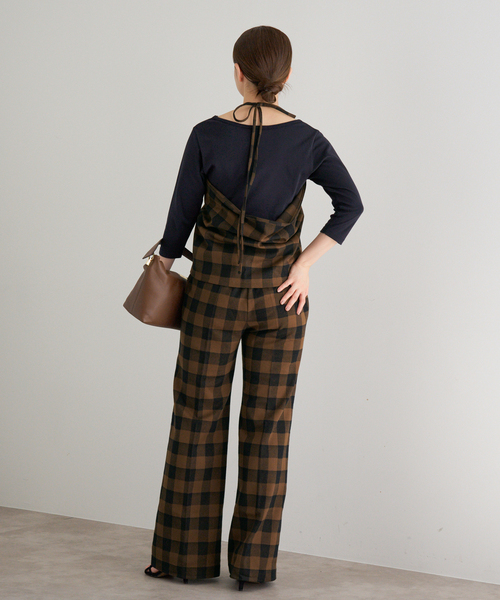 セール】CURRENTAGE/カレンテージ チェック2wayパンツ EX A2551UP 402