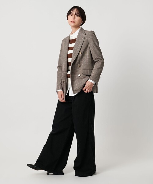 UNITED ARROWS（ユナイテッドアローズ）の「6B ウール ブレザー 25FW（テーラードジャケット・レディース・ブラウン系/その他1/ネイビー・36/34/38/40）」の13枚目の写真