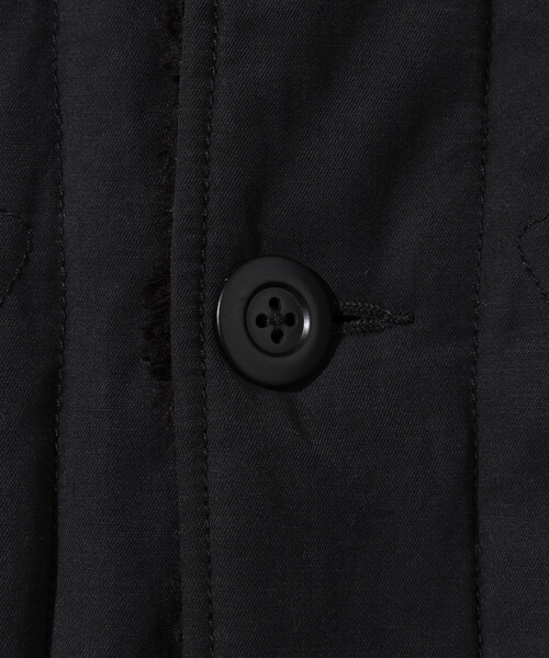 FREAK'S STORE（フリークスストア）の「ビッグシルエット スタンドネック リバーシブル ボアブルゾン/ミリタリー/ナイロンブルゾン（ブルゾン・メンズ・ブラック/オリーブ/レオパード・LARGE/MEDIUM）」の7枚目の写真