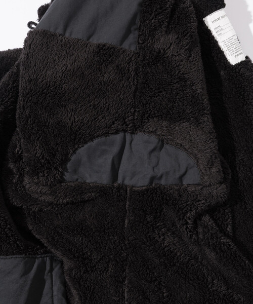 FREAK'S STORE（フリークスストア）の「ビッグシルエット スタンドネック リバーシブル ボアブルゾン/ミリタリー/ナイロンブルゾン（ブルゾン・メンズ・ブラック/オリーブ/レオパード・LARGE/MEDIUM）」の20枚目の写真