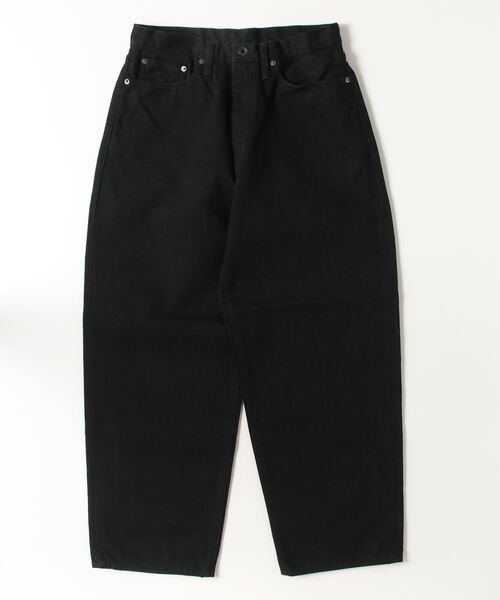 Sanca(サンカ)の「Sanca/サンカ ブラックデニム5Pワイドフィット BLACK DENIM 5P WIDE FIT(ウィメンズ)(デニムパンツ・レディース・ブラック・0)」の18枚目の写真