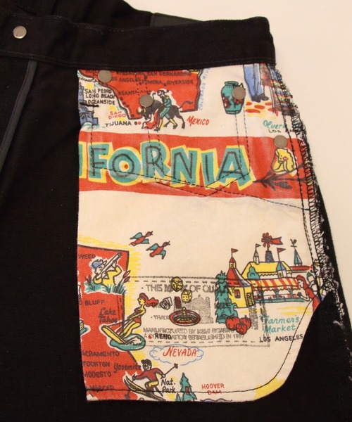 Sanca(サンカ)の「Sanca/サンカ ブラックデニム5Pワイドフィット BLACK DENIM 5P WIDE FIT(ウィメンズ)(デニムパンツ・レディース・ブラック・0)」の9枚目の写真