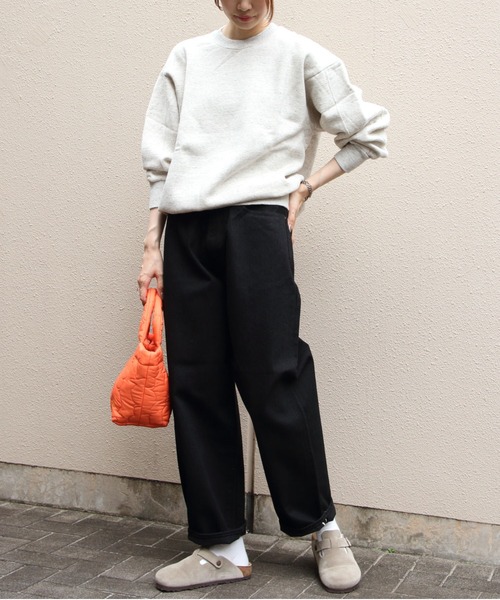 Sanca(サンカ)の「Sanca/サンカ ブラックデニム5Pワイドフィット BLACK DENIM 5P WIDE FIT(ウィメンズ)(デニムパンツ・レディース・ブラック・0)」の15枚目の写真