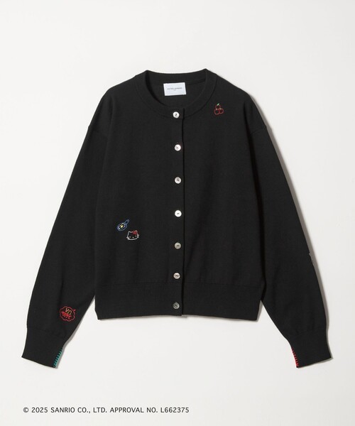 HELLO KITTY × UNITED ARROWS＞エンブロイダリー カーディガン